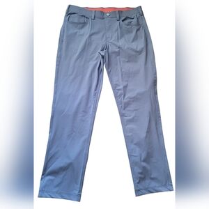 Redvanly Kent Men's golf pants. Size M Blue/Gray. 28in inseam.